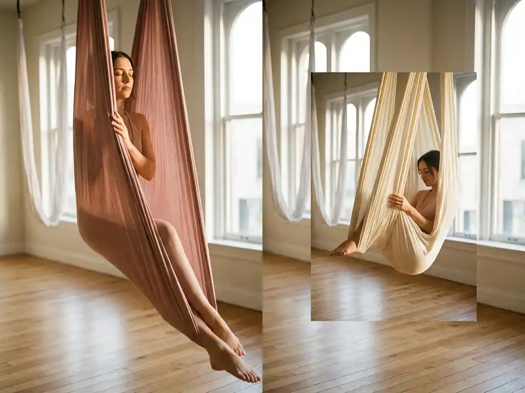 Je bekijkt nu Wat is het verschil tussen aerial therapy en aerial yoga?