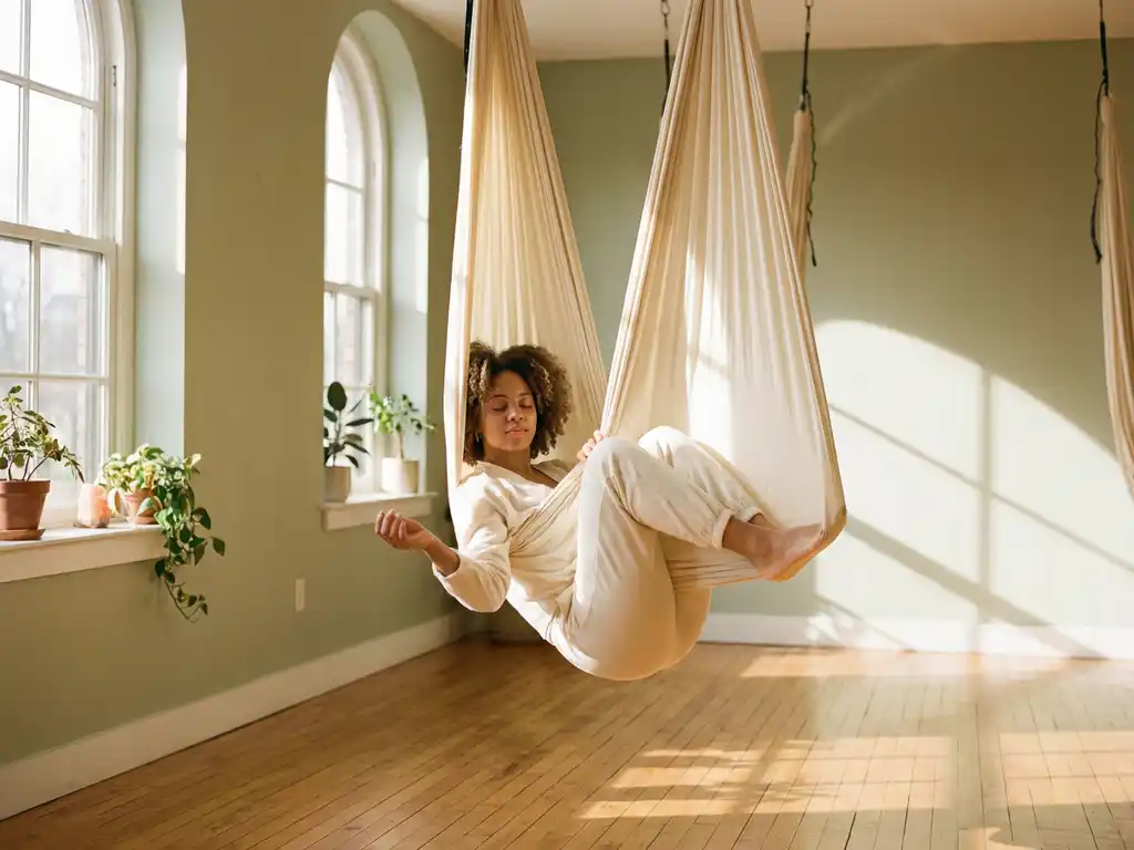 Je bekijkt nu Kan aerial therapy helpen bij een burn-out?